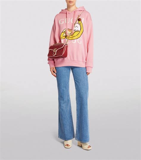 sac banane gucci|gucci bananya hoodie.